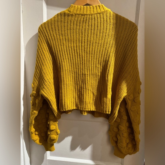 MISS SELFRIDGES POPCORN STITCH SWEATER - Picture 3 of 5